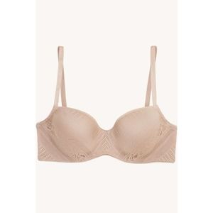 THIRDLOVE Everyday Lace T Shirt nude cream bra